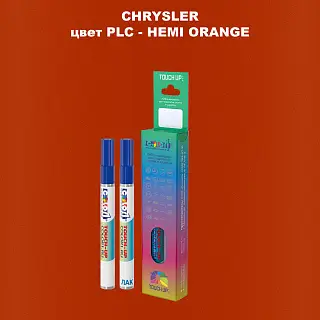 Маркер с краской CHRYSLER, цвет PLC - HEMI ORANGE