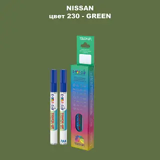 Карандаш-маркер с краской NISSAN, цвет 230 - GREEN
