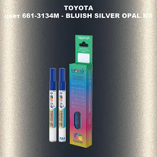 Карандаш-маркер с краской TOYOTA, цвет 661-3134M - BLUISH SILVER OPAL NS