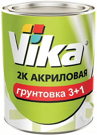 VIKA Грунт 3+1 HS акриловый 2К "мокрый по мокрому" 1 кг