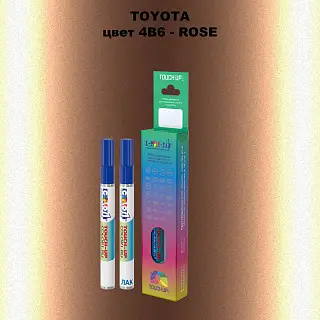 Карандаш-маркер с краской TOYOTA, цвет 4B6 - ROSE