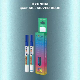 Маркер с краской HYUNDAI, цвет SB - SILVER BLUE