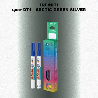 Маркер с краской INFINITI, цвет DT1 - ARCTIC GREEN SILVER
