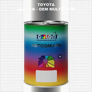 Автомобильная краска TOYOTA, цвет 21K - 2-х цветное покрытие