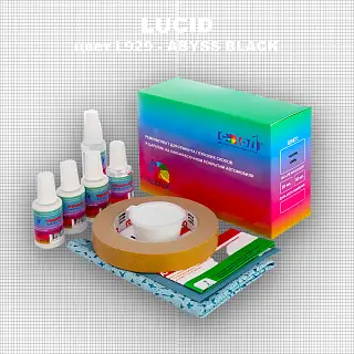 Ремкомплект для ремонта глубоких сколов и царапин LUCID, цвет L929 - ABYSS BLACK