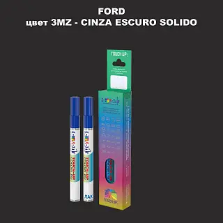 Маркер с краской FORD, цвет 3MZ - CINZA ESCURO SOLIDO