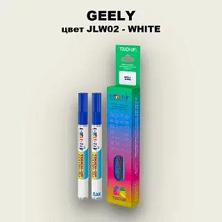 Маркер с краской GEELY, цвет JLW02 - WHITE