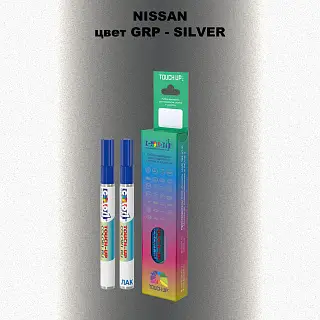 Маркер с краской NISSAN, цвет GRP - SILVER