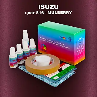 Ремкомплект для ремонта глубоких сколов и царапин ISUZU, цвет 816 - MULBERRY