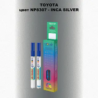 Карандаш-маркер с краской TOYOTA, цвет NP8307 - INCA SILVER