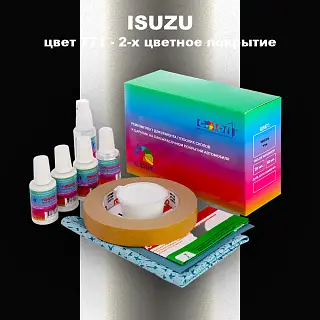Ремкомплект для ремонта глубоких сколов и царапин ISUZU, цвет 771 - 2-х цветное покрытие