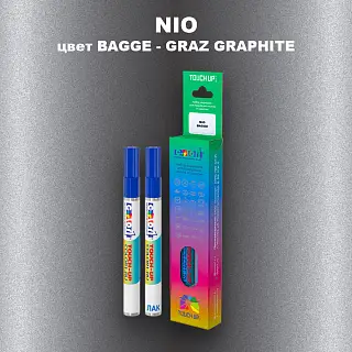 Маркер с краской NIO, цвет BAGGE - GRAZ GRAPHITE