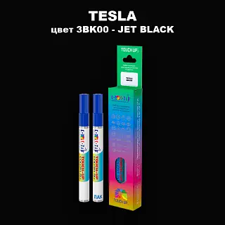 Маркер с краской TESLA, цвет 3BK00 - JET BLACK
