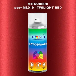 Аэрозольная краска MITSUBISHI, цвет ML019 - TWILIGHT RED