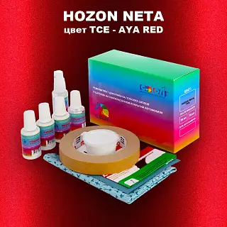 Ремкомплект для ремонта глубоких сколов и царапин HOZON NETA, цвет TCE - AYA RED