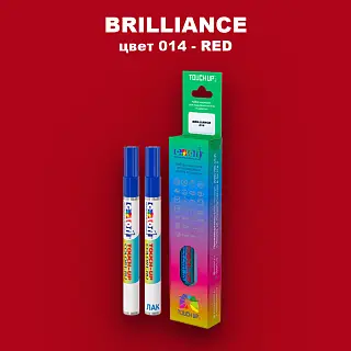 Маркер с краской BRILLIANCE, цвет 014 - RED