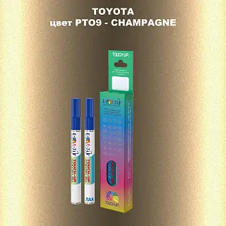 Карандаш-маркер с краской TOYOTA, цвет PTO9 - CHAMPAGNE