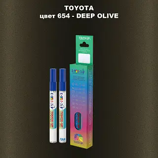 Карандаш-маркер с краской TOYOTA, цвет 654 - DEEP OLIVE
