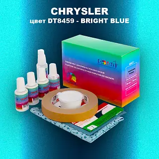 Ремкомплект для ремонта глубоких сколов и царапин CHRYSLER, цвет DT8459 - BRIGHT BLUE