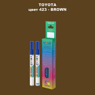 Карандаш-маркер с краской TOYOTA, цвет 423 - BROWN
