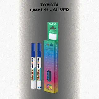 Карандаш-маркер с краской TOYOTA, цвет L11 - SILVER