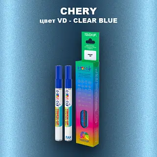 Маркер с краской CHERY, цвет VD - CLEAR BLUE