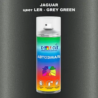 Аэрозольная краска JAGUAR, цвет LER - GREY GREEN