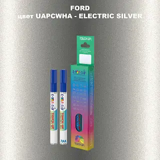 Маркер с краской FORD, цвет UAPCWHA - ELECTRIC SILVER