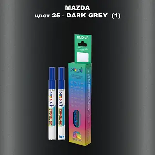 Карандаш-маркер с краской MAZDA, цвет 25 - DARK GREY