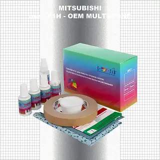 Ремкомплект для ремонта глубоких сколов и царапин MITSUBISHI, цвет P1H - 2-х цветное покрытие