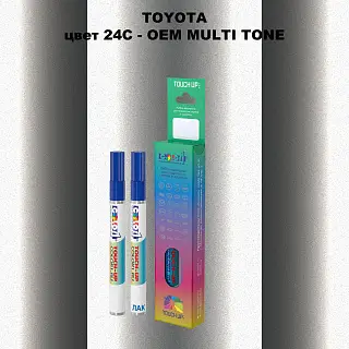 Карандаш-маркер с краской TOYOTA, цвет 24C - 2-х цветное покрытие