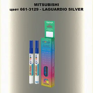 Карандаш-маркер с краской MITSUBISHI, цвет 661-3129 - LAGUARDIO SILVER
