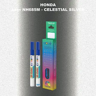 Маркер с краской HONDA, цвет NH685M - CELESTIAL SILVER