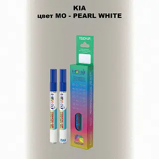 Маркер с краской KIA, цвет MO - PEARL WHITE