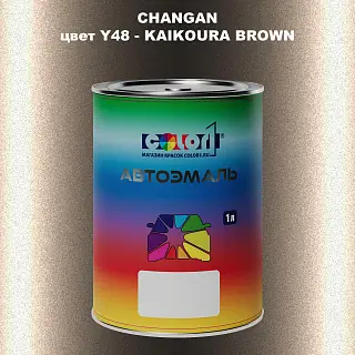Автомобильная краска CHANGAN, цвет Y48 - KAIKOURA BROWN