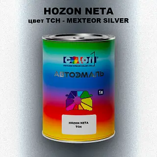 Автомобильная краска HOZON NETA, цвет TCH - MEXTEOR SILVER