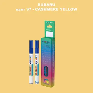 Карандаш-маркер с краской SUBARU, цвет 97 - CASHMERE YELLOW