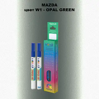 Карандаш-маркер с краской MAZDA, цвет W1 - OPAL GREEN
