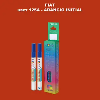 Маркер с краской FIAT, цвет 125A - ARANCIO INITIAL