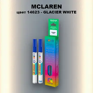 Маркер с краской MCLAREN, цвет 14623 - GLACIER WHITE