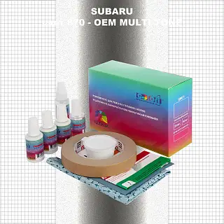 Ремкомплект для ремонта глубоких сколов и царапин SUBARU, цвет 870 - 2-х цветное покрытие