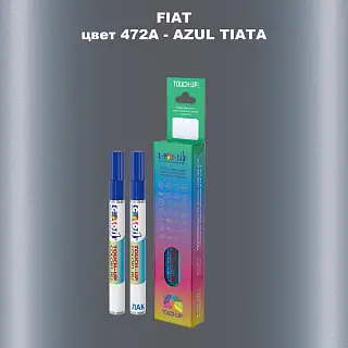 Маркер с краской FIAT, цвет 472A - AZUL TIATA