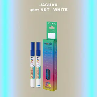 Маркер с краской JAGUAR, цвет NDT - WHITE