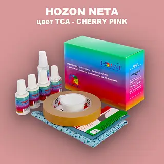 Ремкомплект для ремонта глубоких сколов и царапин HOZON NETA, цвет TCA - CHERRY PINK